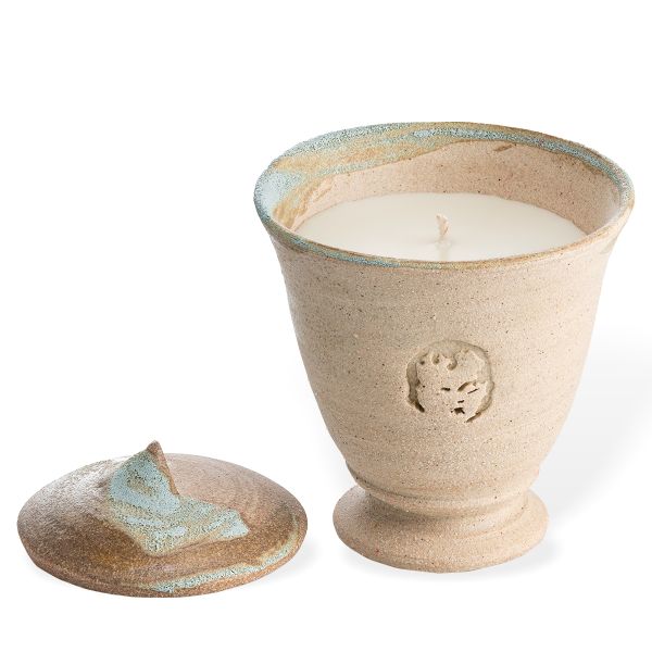 Clay Relic Candle Irtiu Nefertiti