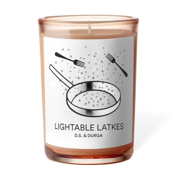 Lightable Latkes Candle 7oz