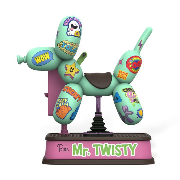 Mr Twisty by Jason Freeny Vandalized Edition