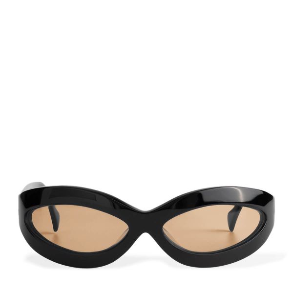 Summa with Black Acetate frame and Amber lens