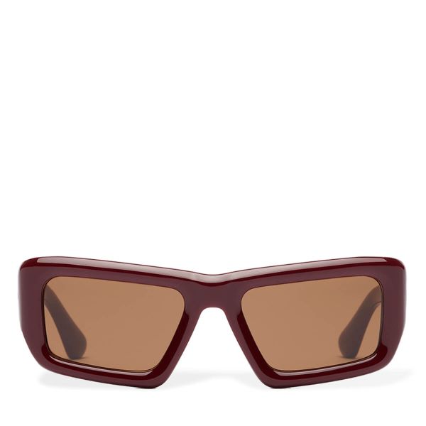 Sabea with Burgundy Acetate frame and Tobacco lens