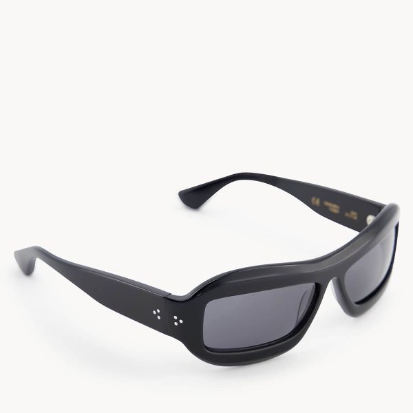 Zarin with Black Acetate frame and Black lens