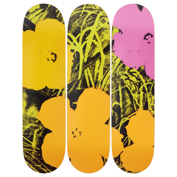 Andy Warhol Flowers Lime/Orange