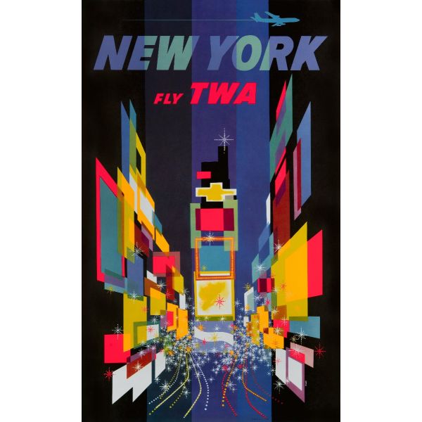 David Klein New York, Fly TWA 1960s