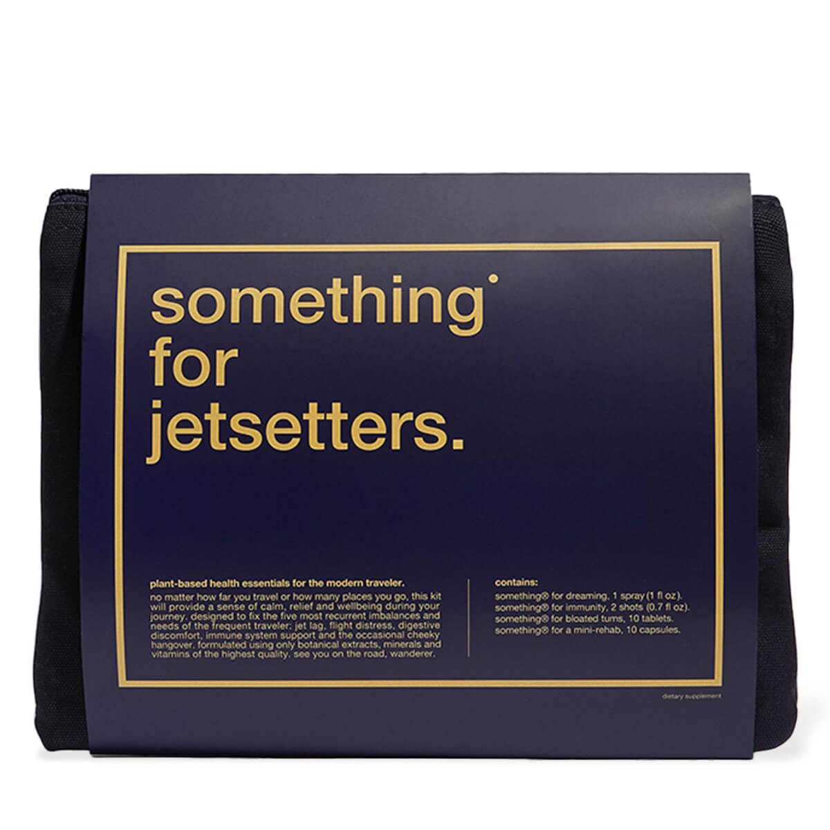 SOMETHING FOR THE JETSETTERS by the Biocol Labs