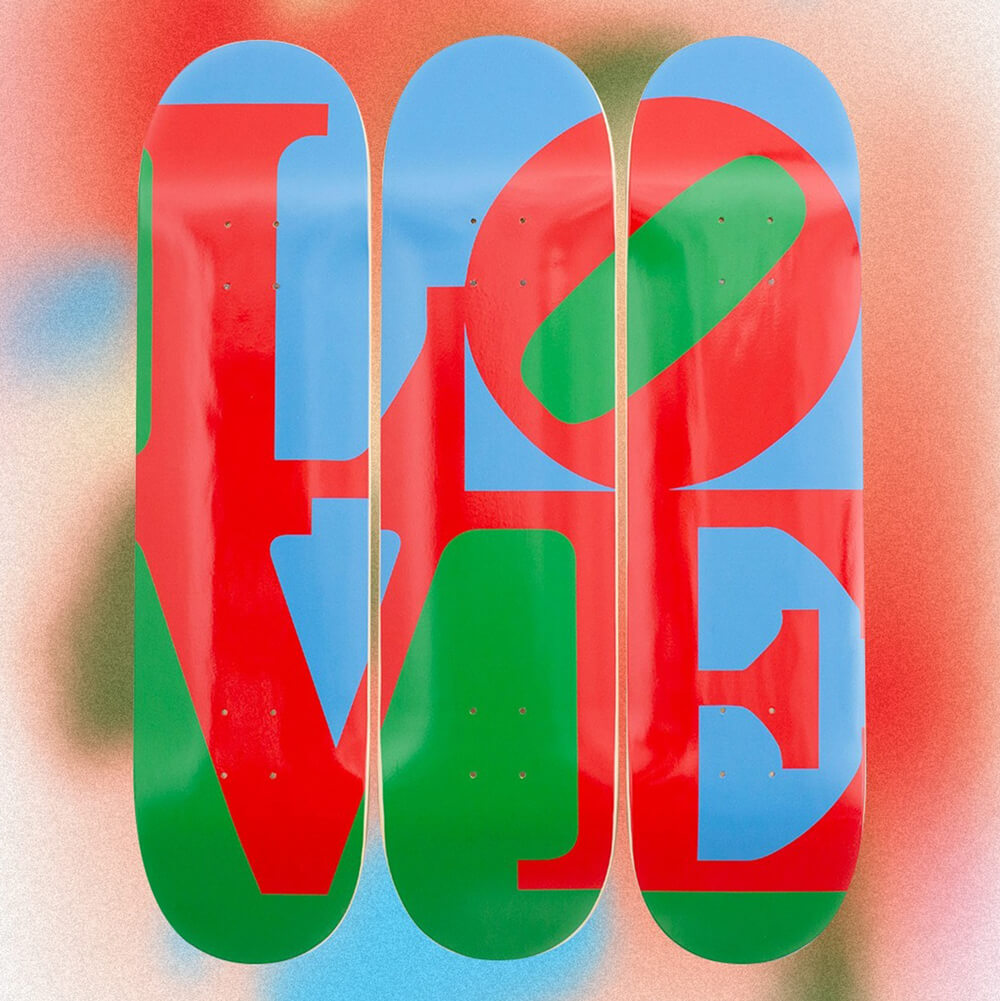 LOVE by Robert Indiana, THE SKATEROOM